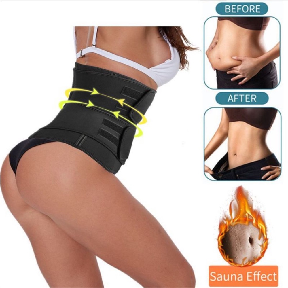 Sweat Neoprene Waist Trainer Tummy …